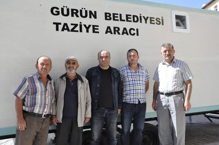 SİVAS GÜRÜN BELEDİYESİNE İKİ ADET TAZİYE ARACI HAYIRLI OLSUN